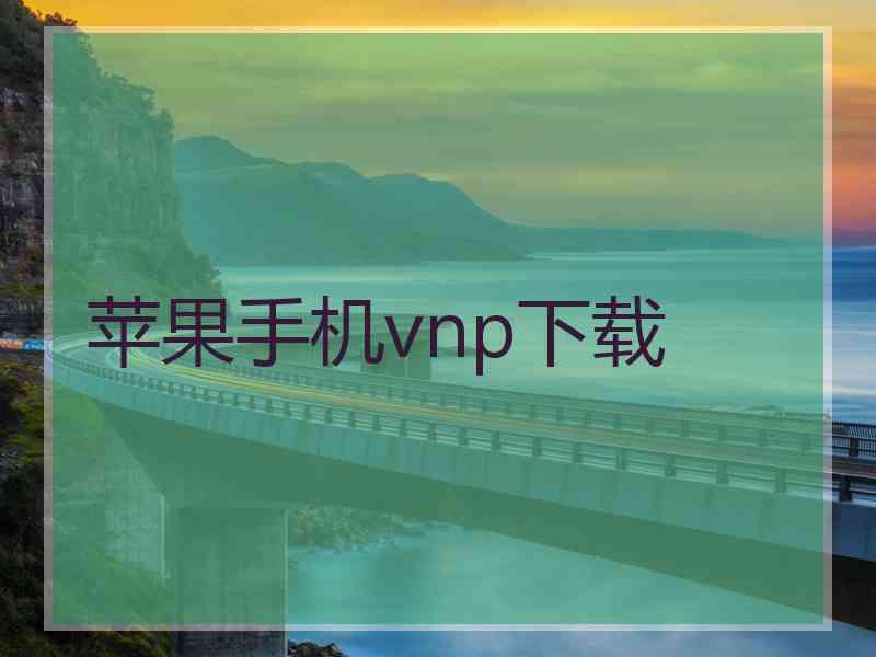 苹果手机vnp下载