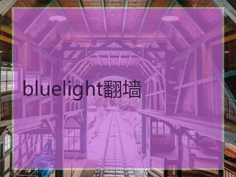 bluelight翻墙