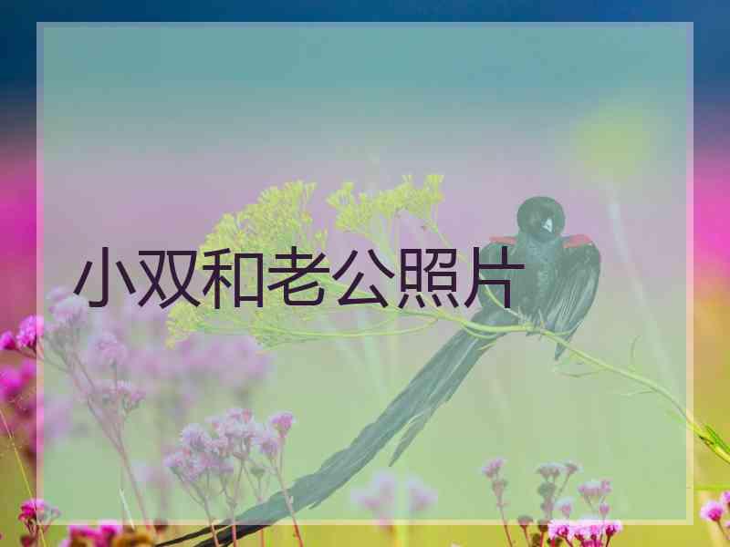 小双和老公照片